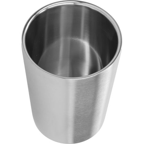 Tasse à bière en acier inoxydable double paroi 260ml pour cuisine et salle à manger