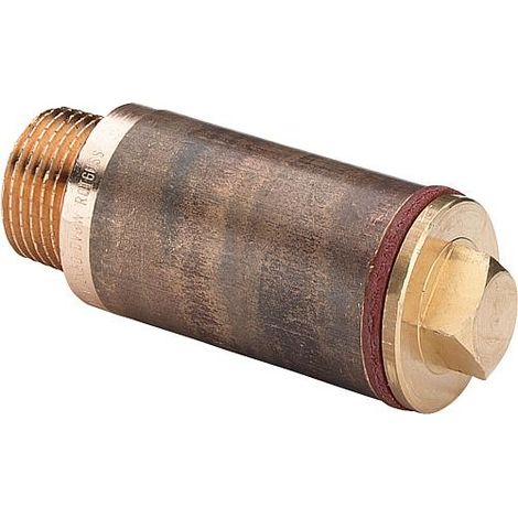 Bouchon préfabriqué en bronze type 3527 en DN50 (1/2") x 50 mm, à fraiser