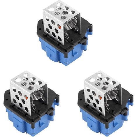 3 résistances de refroidissement de ventilateur de radiateur pour Citroën C4, Peugeot 307, 308, Partner, 3008 et 5008 (références : 1308CP, 9662240180 et 9673999980) (1/5)