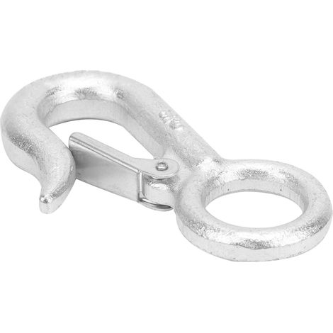 Élingue de levage 1000lb, crochet grande ouverture en acier allié, accessoire de manutention robuste pour levage industriel, anneau de levage résistant, matériel de gréage professionnel. (1/5)