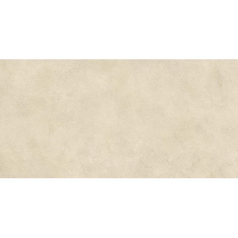 Carrelage effet Béton Beige Amande 120x60x0,9 cm Mat Stavira - Sol et mur intérieur (vendu par carton de 1,44 m²) - RO'MA CARRELAGE