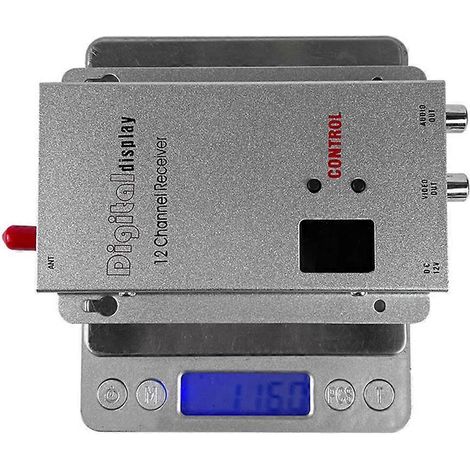 Récepteur FPV VRX 1,2 GHz 1,5 W + Antenne 12 canaux 1500 mW Audio Vidéo (1/5)