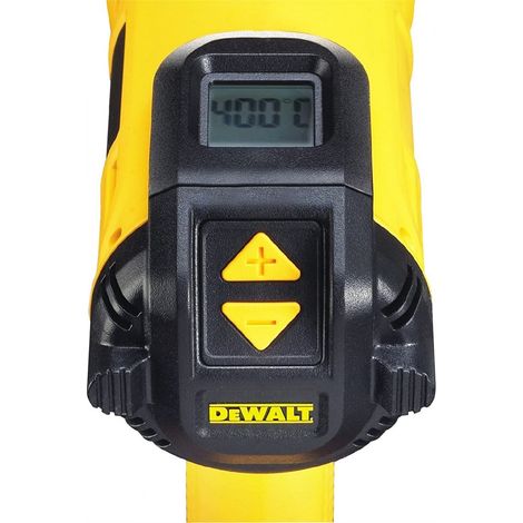 DeWALT D26414 PISTOLA TERMICA DIGITALE 2000W 600 °C CON DISPLAY 2 VELOCITA'