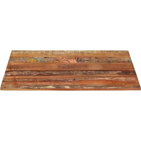 Maison Exclusive - Piano Tavolo Rettangolare 70x90 cm 15-16 mm Legno di Recupero (1/5)