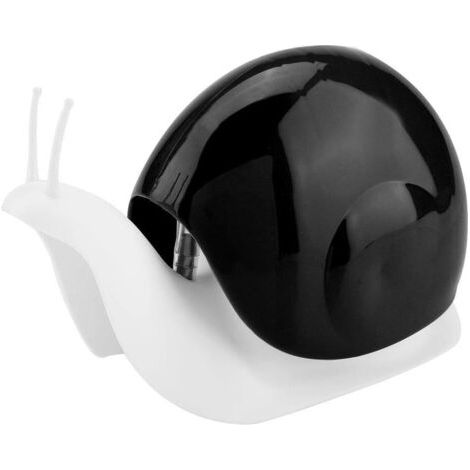 PA Flüssigseifenspender, Schneckenform, Arbeitsplatten-Stil, Arbeitsplatten-Lotionspender, Pumpflaschenpumpe, Heimküche, Badezimmerzubehör (120 ml) (schwarz) (1/5)