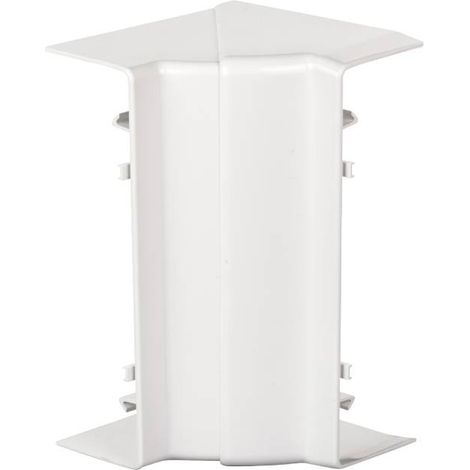 OptiLine 45 goulotte pvc blanc polaire 185 x 55 mm angle intérieur SCHNEIDER ISM10501P (1/2)