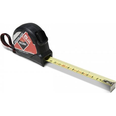 Cinta Métrica Rubi Ironblade 5 m x 19 mm
