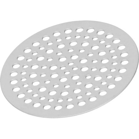 Grille de Douche Anti-Bouchage en Acier Inoxydable, Filtre de Drain Rond pour Évier et Salle de Bain (68mm)