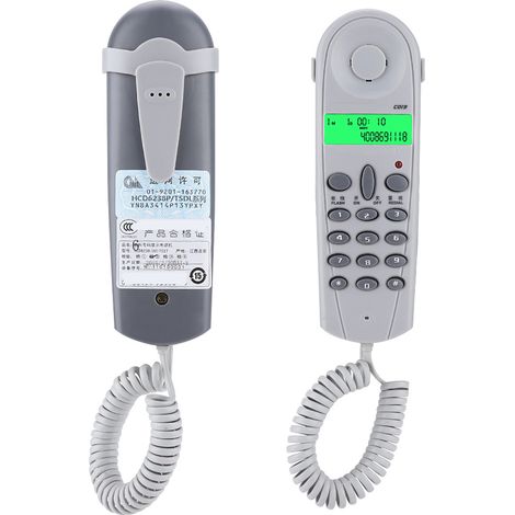C019 Testeur de ligne téléphonique filaire, outil de test bout à bout pour technicien de ligne, connecteur et câble, gris et blanc (1/5)