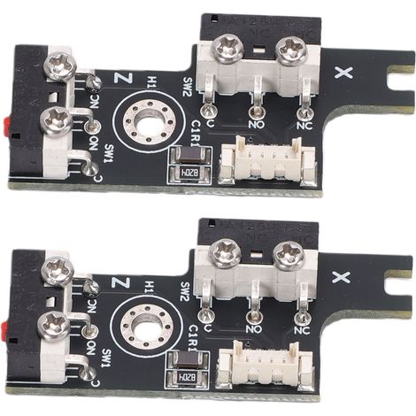 Lot de 2 interrupteurs de fin de course compatibles avec les imprimantes 3D Creality Ender-3 V3 (carte de contrôle des axes XY) - Pièce de rechange (1/5)