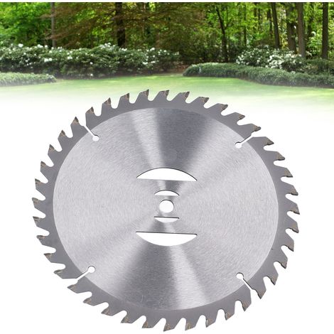 Lame de scie circulaire en acier au manganèse robuste pour tondeuse à gazon et coupe-bordures, pièces de jardin.