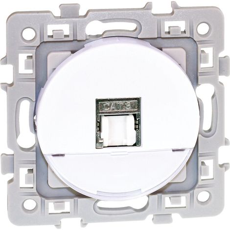 Prise réseau RJ45 Cat. 6 Grade 1 Aurigny 2 - EUR'OHM