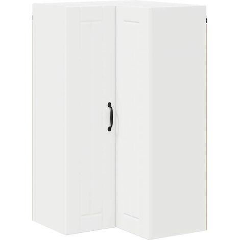 Meubles de Rangement,Armoire de cuisine Blanc 57 x 57 x 100 cm Bois d'ingénierie CFW617695 (1/5)