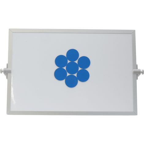 Symbole magnétique Cercle 3 cm bleu (1/2)