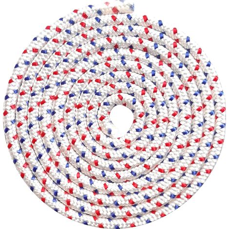 Cuerda de arranque Ineasicer de 3,5 mm de diámetro para cortacéspedes, motosierras, desbrozadoras, sopladoras y minimotos, 2 m de longitud. (1/4)