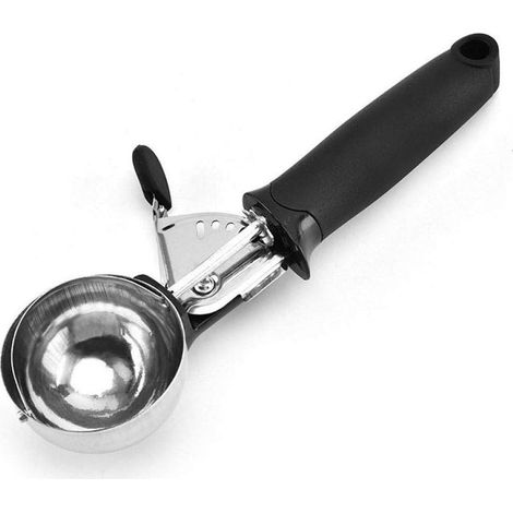 Cuillère glacée en Acier Inoxydable de crème Commerciale Fondue gateau (1/4)