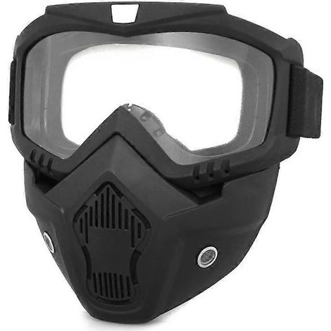 Masque de soudage intégral - Protection ignifuge et respirante transparent (1/5)