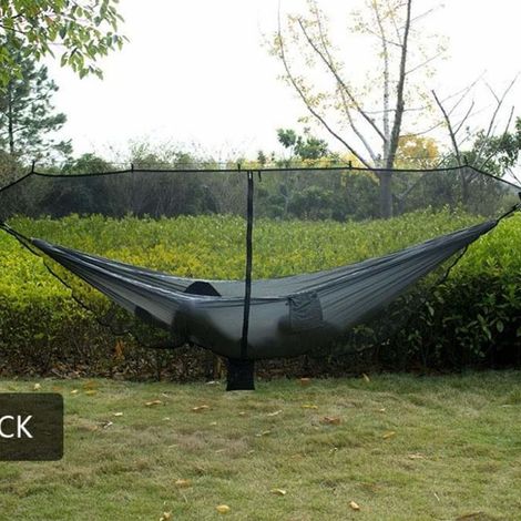 Filiyano-Moustiquaire de protection pour hamac, compatible avec tous les hamacs de camping. (1/5)