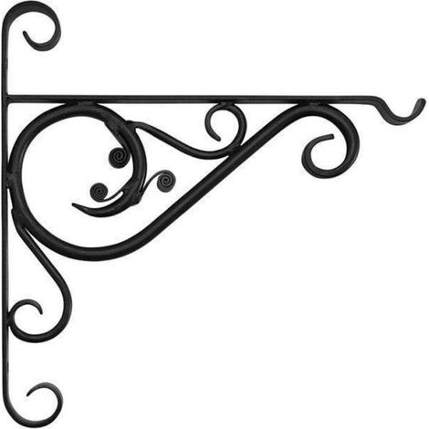 Forged Hanging Basket Bracket - 14" Bracket
