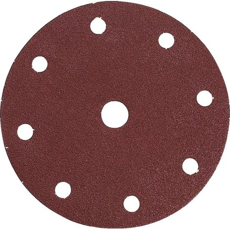 Makita 10x Schleifpapier Klett 150 mm K120 - P-31952