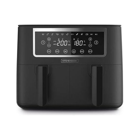 Kitchen Cook Airmed 8 Heißluftfritteuse Schwarz 8L