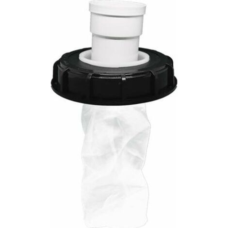 Pr IBC Cover Filter, Rainwater Filter, Washable Nylon, with Cover, 165mm - 245mm, Water Filter, Rainwater Tank Accessory (165mm, Vertical) (1/5)
