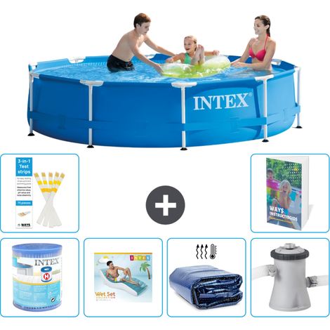 Frame Pool Rund - 305x76 cm - 7-teilig S173