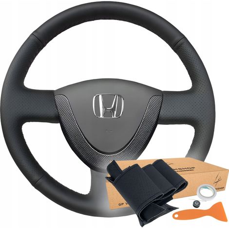 Patrón de moldura de la cubierta del volante para Honda Civic City Fit Jazz (1/5)
