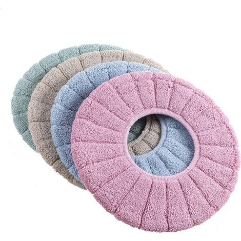 Pcs Toilet Seat Cover Retractable Toilet Cushion Mat Soft Washable Toilet Seat Pads Washable Toilet Cover Suitable for Most Type Toilets (1/5)