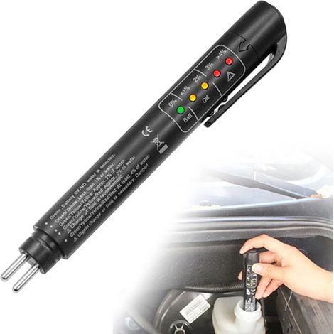 Stylo de contrôle précis de la qualité de l'huile, testeur universel de liquide de frein pour voiture, numérique pour vé (1/5)
