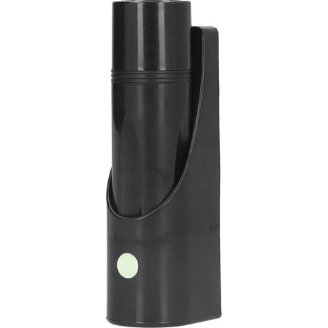 Lampe torche LED murale – Haute luminosité, alimentation par batterie – Lampe de secours compacte pour maison, hôtel et situation d’urgence-Noir (1/5)