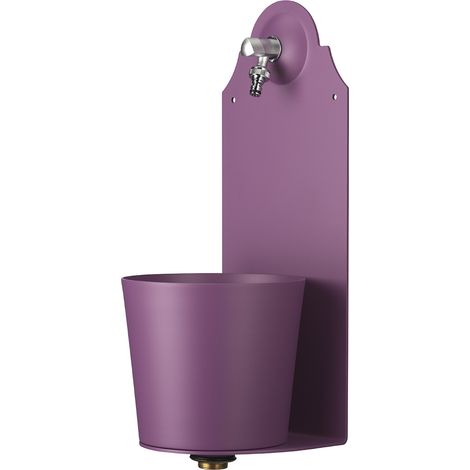 Fontana a Parete da Giardino con Rubinetto Belfer 42/PRX Viola (1/5)