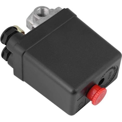 240V16A 4 puertos, presostato para compresor de aire 90PSI -120PSI, válvula de control, repuestos (1/4)