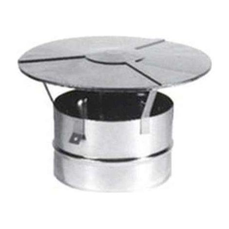 Terminale Parapioggia in Acciaio Inox 10 cm � Maral (1/2)