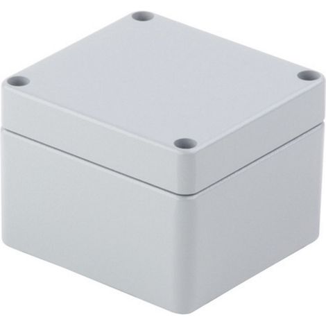 Weidmüller KLIPPON K01 RAL7001 9529100000-1 Universal-Gehäuse 58 x 64 x 34 Aluminium pulverbeschicht