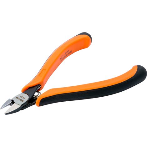Bahco ERGO Seitenschneider, bündiger Schnitt mit 2-Komponenten-Griffen, brüniert 120 mm (1/4)