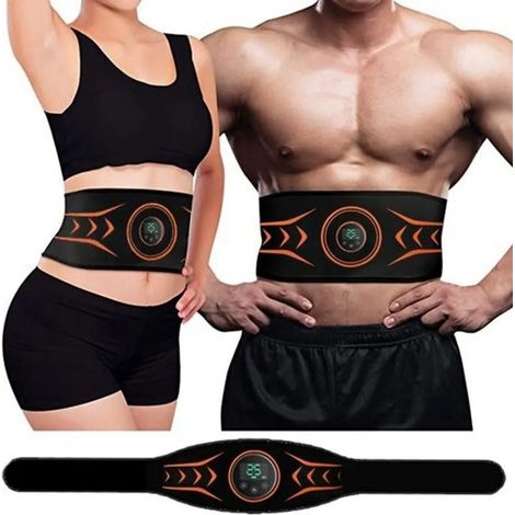 Appareil d'entraînement abdominal, appareil de stimulation musculaire abdominale avec 8 modes d'entraînement, appareil unisexe, pour les abdominaux. (1/3)