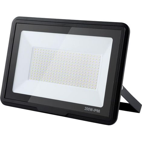 Projecteur Led Exterieur,200w 25000lm Spot Led Extérieur,6000k Projecteur Exterieur Led,Ip66 Etanche Eclairage De Sécurité Pour Jardin,Garage,Cour,Parking (Blanc Froid,200w)