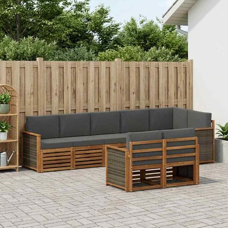 vidaXL Sofagarnituren Massivholz Akazie (1/5)