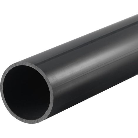 ID 36mm OD 40m, 0.5m Longueur PVC Rigide Tuyau Tube Noir pour Liquide Tube, Bricolage decoration (1/5)