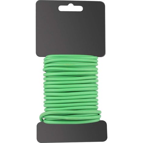 2,5mm x 8 m Vert Plante Twist Tie Jardin souple Cravate recouvert de plastique (1/4)