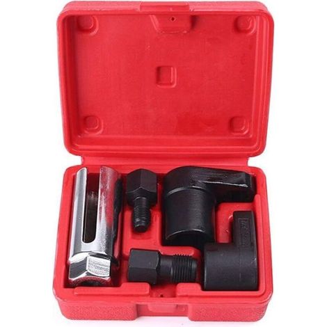 Outil de retrait de douille capteur d'oxygène – Kit 5 pièces – Douilles extra profondes et clés à pied-de-biche – Acier haute qualité (1/5)