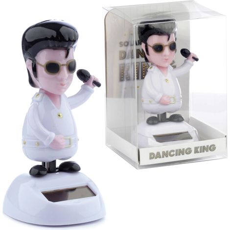 Puckator Solar Pal di Elvis, The King - Il Re del Rock - Personaggi ad Energia Solare, FF45 (1/4)