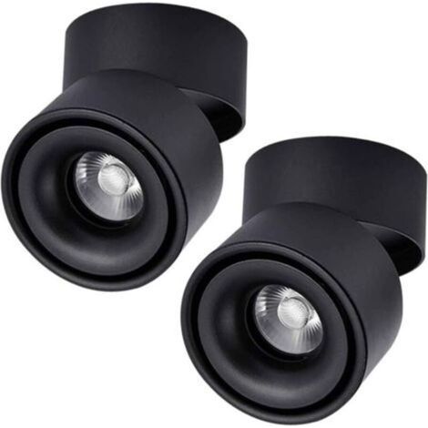 Einbaustrahler-Set für die Deckenmontage, 360° verstellbare zylindrische LED-Deckenstrahler für den Innenbereich, 7 W (1/5)