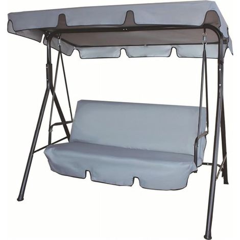 Bâche de protection contre la pluie pour portique de balançoire, taille XL. Convient aux portiques de balançoire de dimensions 164 x 114 x 15 cm et aux assises de dimensions 150 x 50 x 10 cm. Bâche im (1/5)