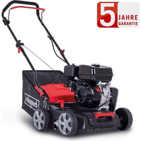 Scheppach Benzin Vertikutierer SC55P Rasenlüfter Moosentferner Rasenpflege (1/9)