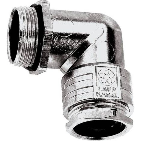 [NEUWERTIG] B-Ware LAPP Winkelverschraubung Kabelverschraubung PG16 Druckguss natur 10 Stück (1/2)