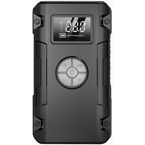 4-in-1-Notstromversorgung für Auto, Handy-Ladegerät, kabellosen Reifenfüller und Beleuchtung hohe Leistung: 6000 A (1/5)