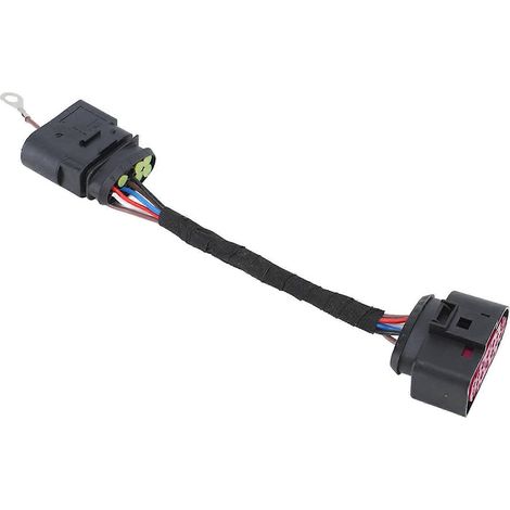 Connecteur de faisceau de câblage pour phares au xénon 1J0 973 835, 10 broches vers 14 broches, compatible avec A1, A4L, A6, C6, C7, A7, Q3 et Q5.