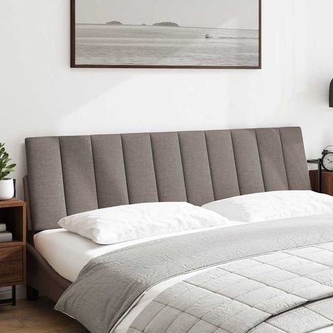 Maison Exclusive - Cuscino Testiera Hanko Tortora 180 cm in Tessuto (1/5)